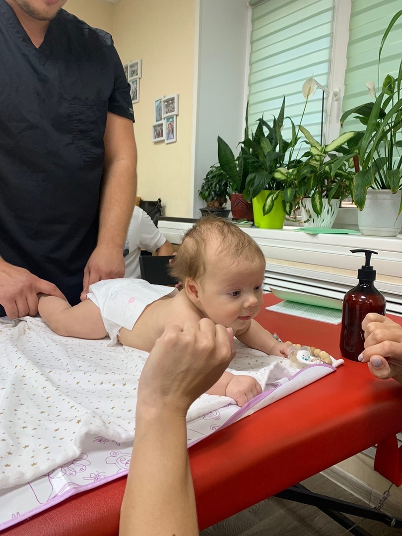 Массаж для самых маленьких