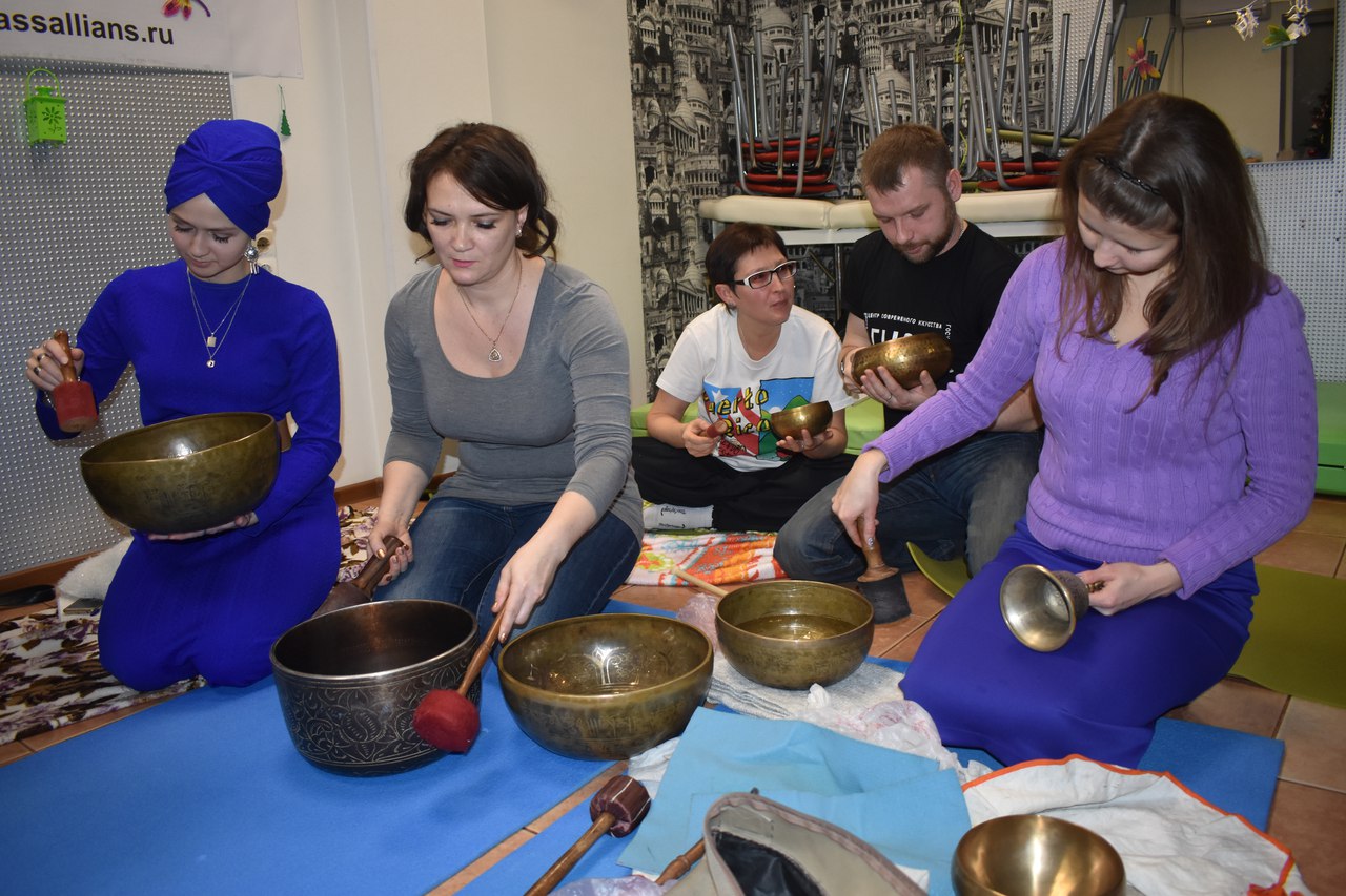 Мастер-класс "Поющие чаши" и сеанс звукотерапии