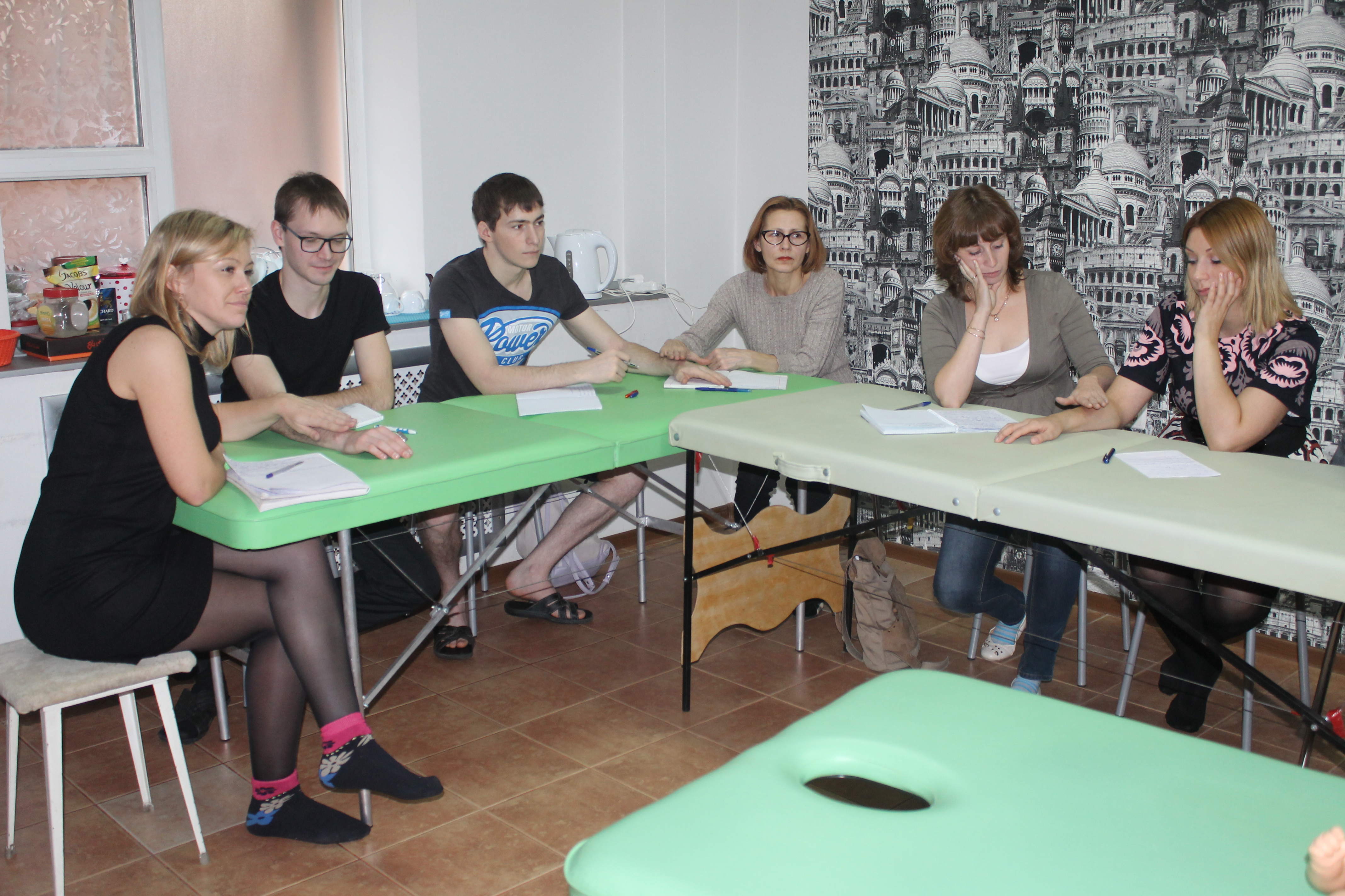 Семинар "Детский массаж": первый день