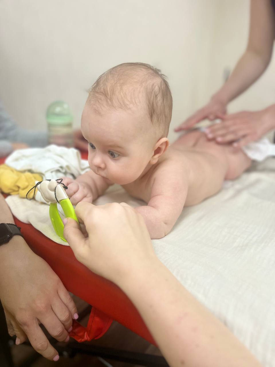 Массаж малышу: важные правила